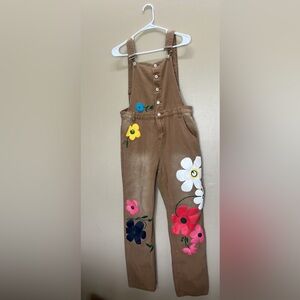 Flower overalls